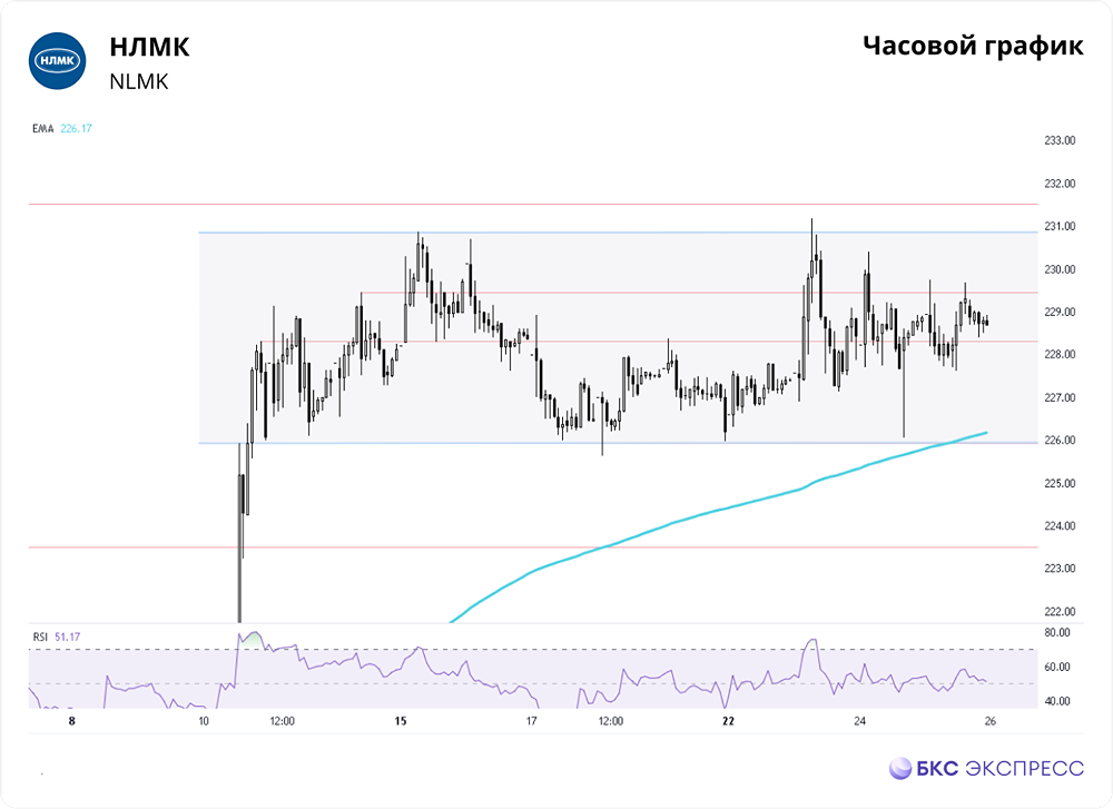 Прогноз. Прогноз цены. Анализ. Аналитика. Мнение экспертов. Акции НЛМК
