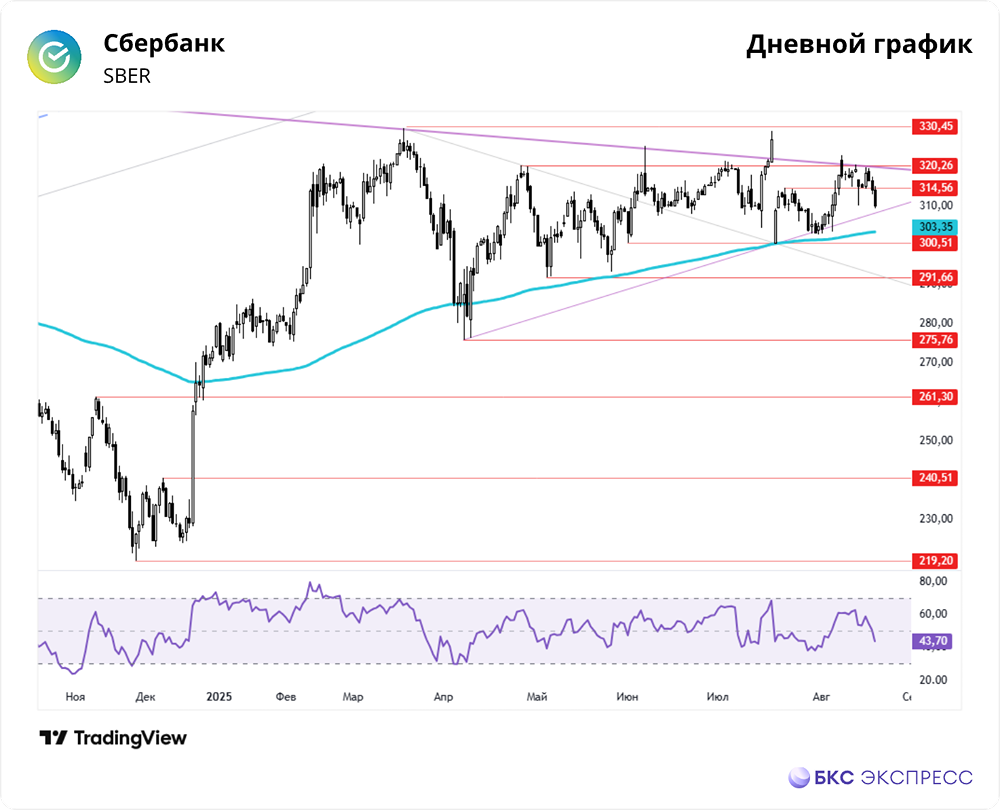 Могут ли акции Сбера показать рост в ближайшее время?