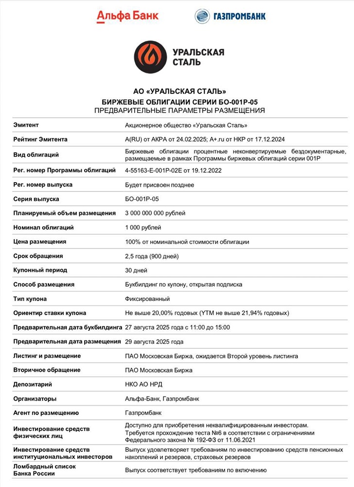 Какова справедливая цена облигаций Уральской стали и какие перспективы роста у компании?