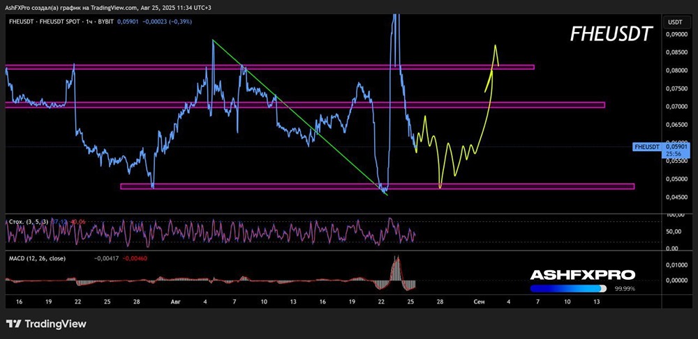 Когда начнёт расти крипта FHE?