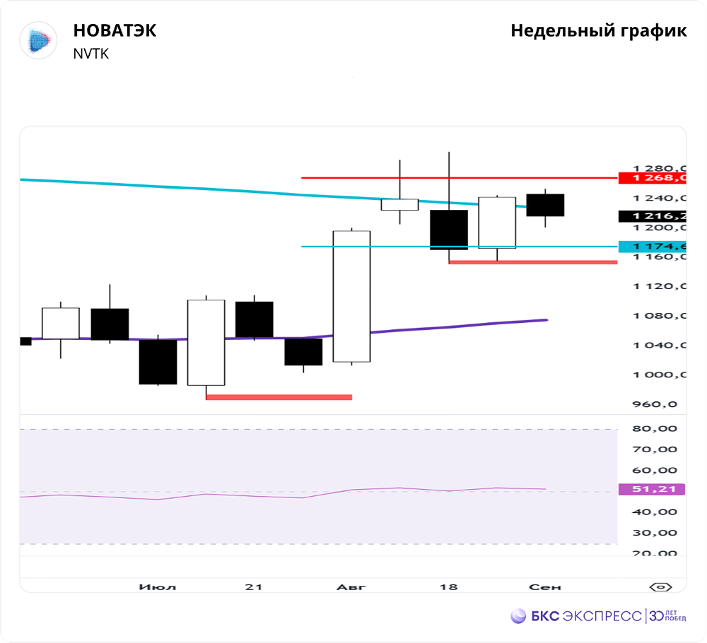 Какие краткосрочные цели роста актуальны для акций НОВАТЭКа?