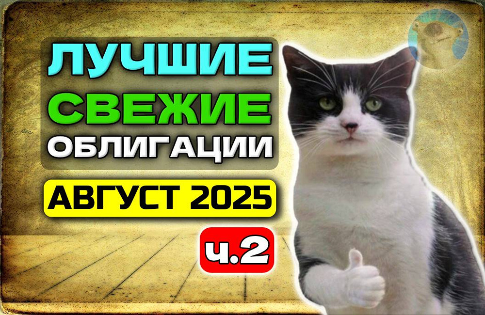 Какие свежие облигации августа 2025 стоит добавить в портфель уже сентябре?