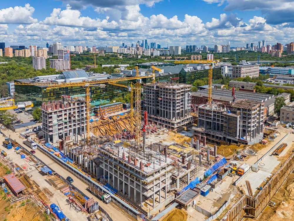 Насколько быстрее плана идет строительство жилого комплекса VEER?