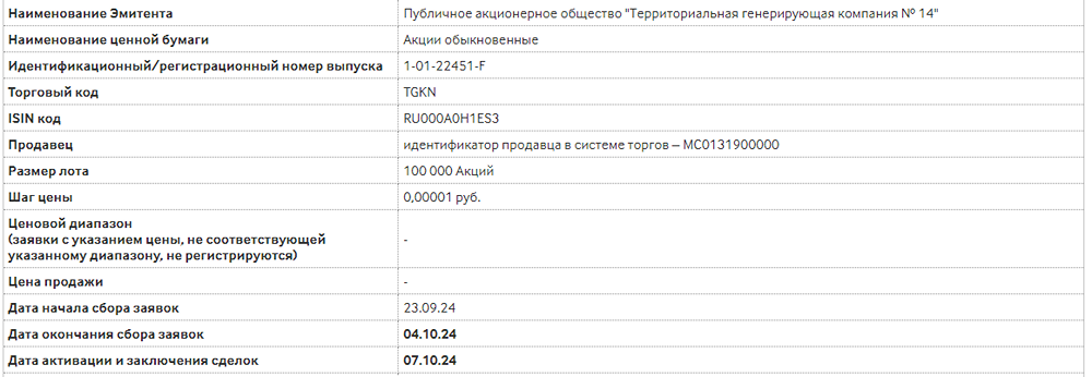 Новости по компании ТГК-14
