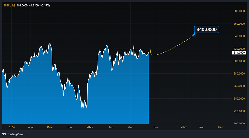 Будет ли рекорд стоимости акций Сбербанка в 2025?