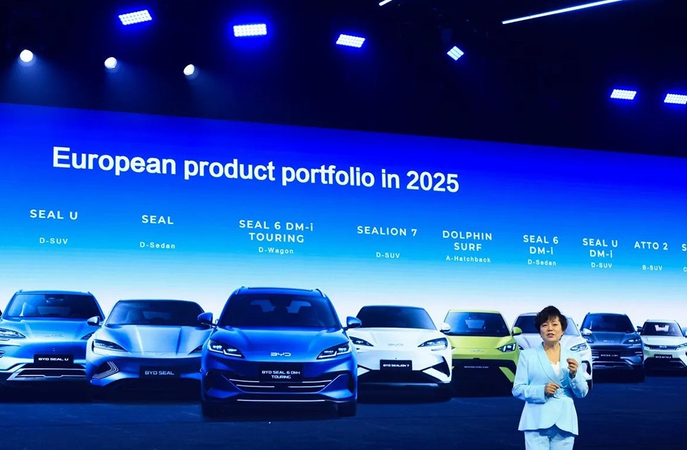 Как BYD планирует увеличить свои продажи в Европе с новыми моделями?