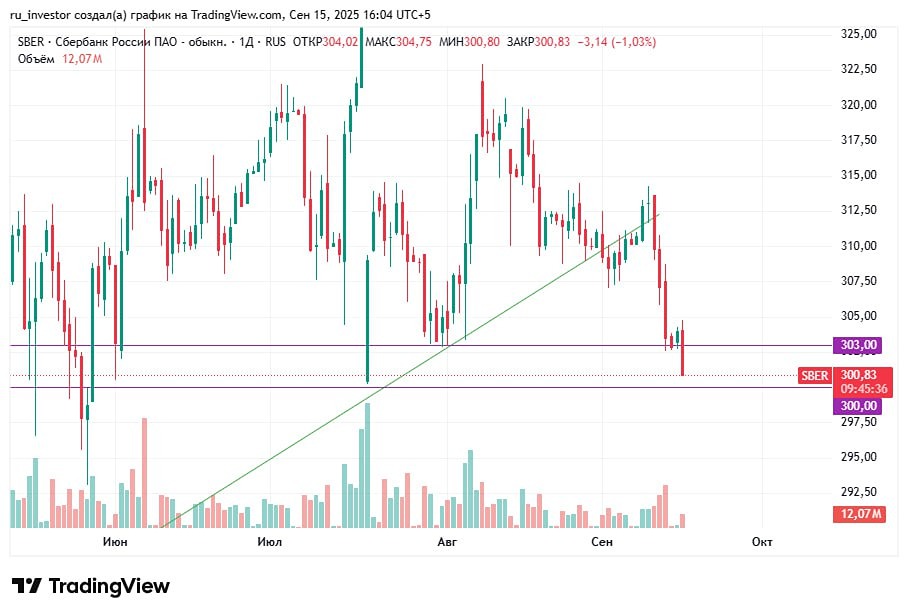 Какие прогнозы для акций Сбербанка после достижения уровня 300?