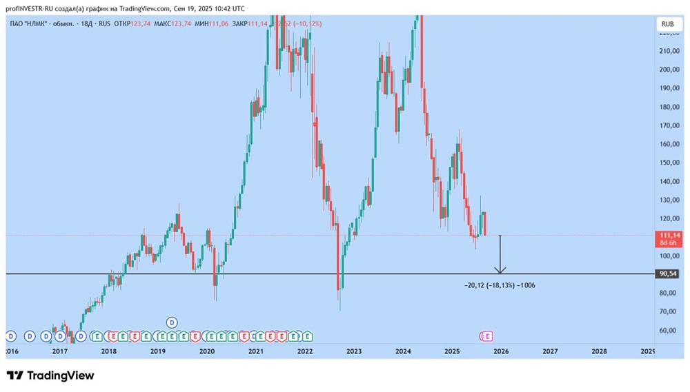 Почему падают акции НЛМК и что ждать в 2025 году?