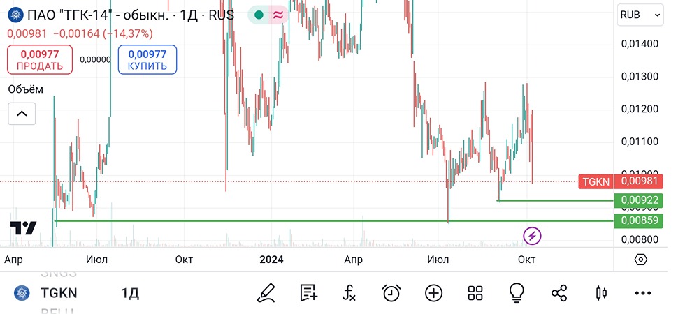 Исследование и оценка ценных бумаг ТГК-14. Взгляд профессионала и аналитика. Предположение о стоимости.