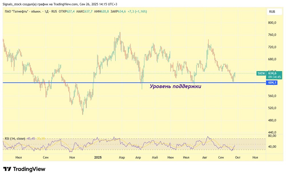 Какие шансы на рост у акций Татнефти сейчас?