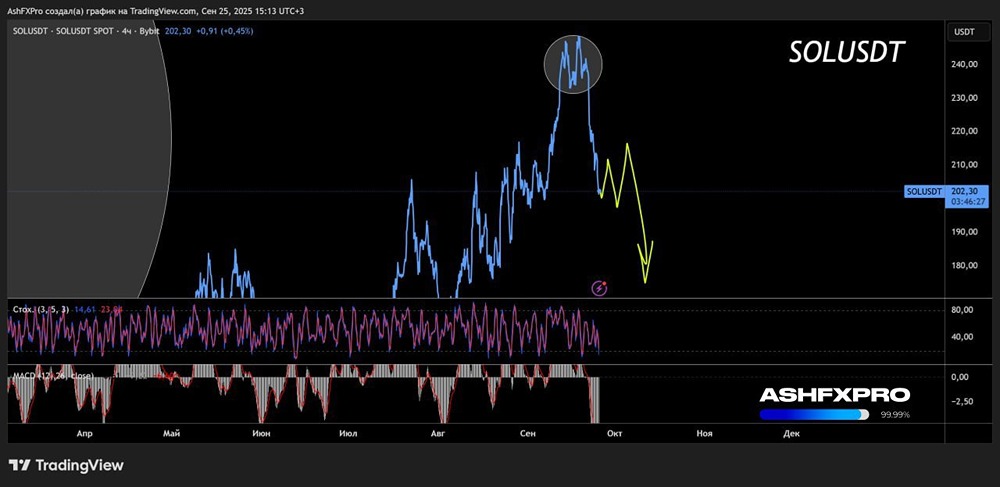 Что будет с криптовалютой SOL и когда лучше ее покупать?