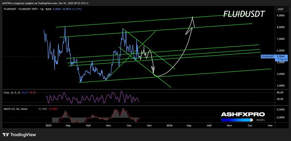 Пришло ли время покупать криптовалюту FLUIDUSD?