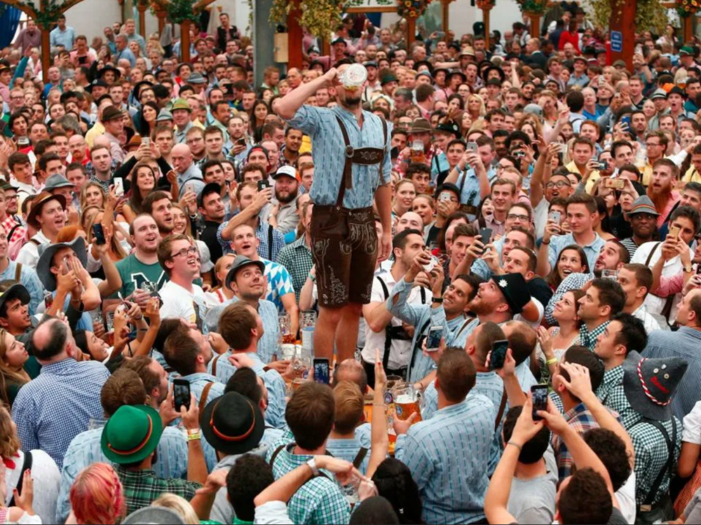 На Октоберфест 2024 года было выпито 7 млн литров пива