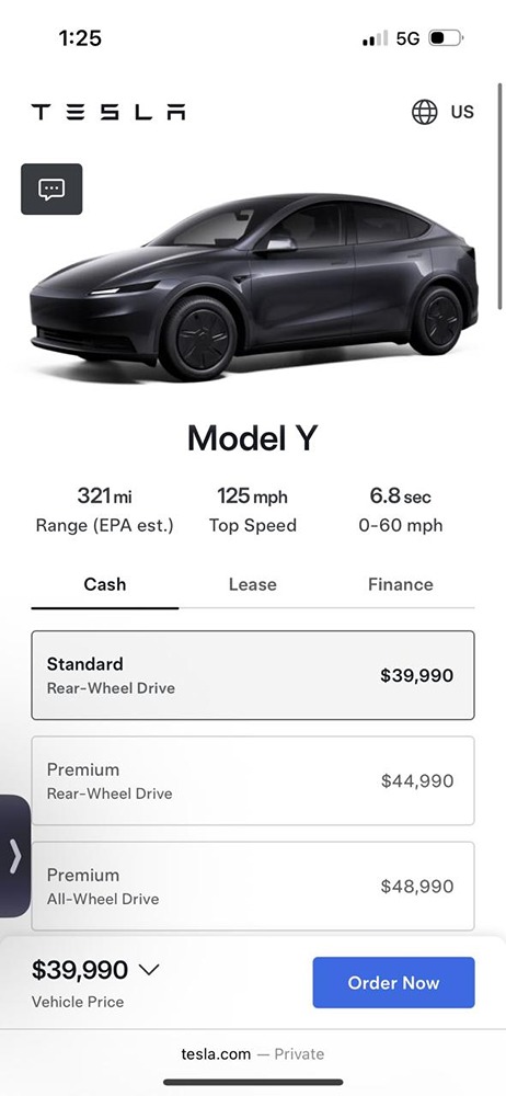 Tesla Model Y и Model 3 2024: новые цены и характеристики в США