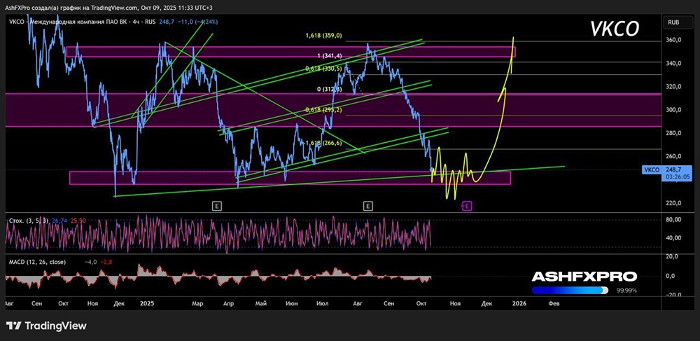 Когда же начнут расти акции ВК в 2025 году?