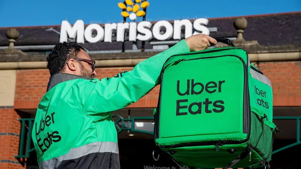 Morrisons расширяет партнерство с Uber Eats до более чем 400 магазинов