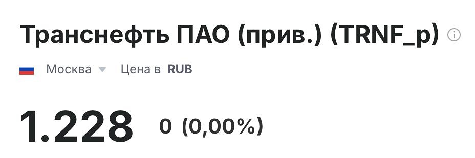 Транснефть в коррекции: когда возобновится рост?