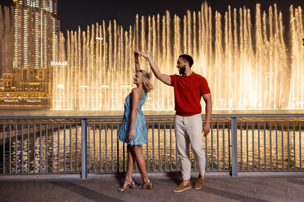 Какие рестораны Дубая предлагают вид на шоу фонтанов?