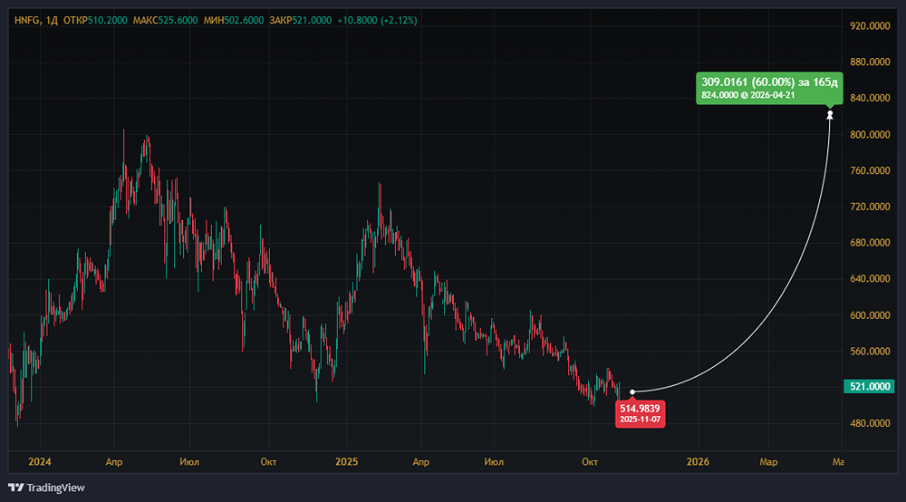 Вырастут ли акции HENDERSON до 824 руб.: прогноз на 2025 год?