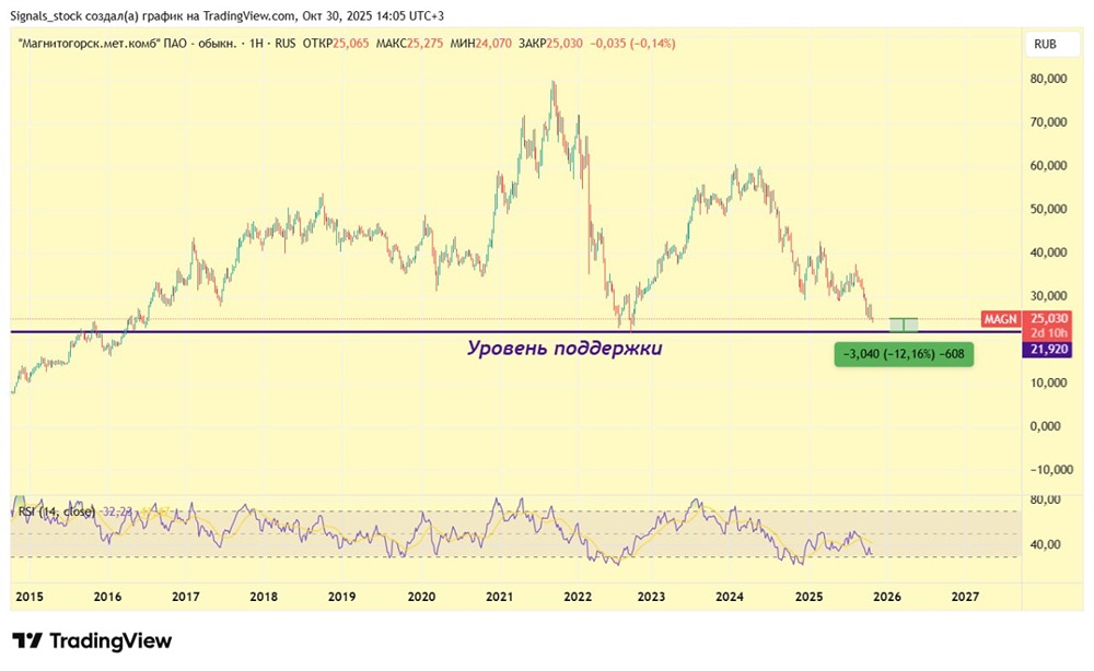 До какого уровня могут упасть акции ММК: прогноз?
