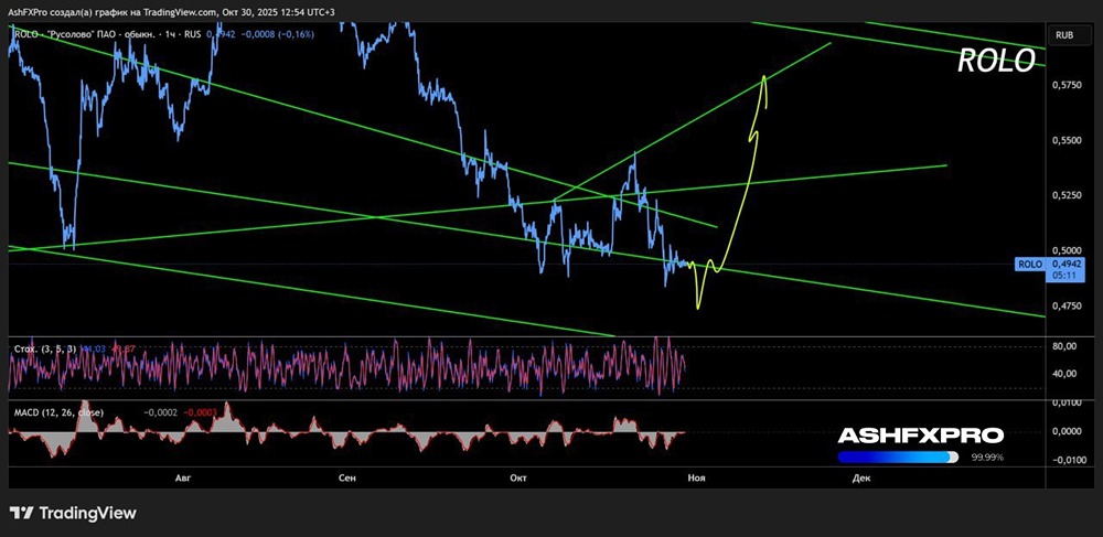 Когда начнут акции Русолово и стоит ли ждать отскок в текущих условиях?
