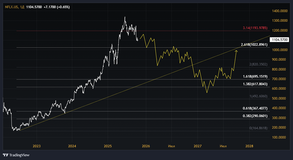 Стоит ли инвестировать в акции Netflix? Какой прогноз на следующий год?