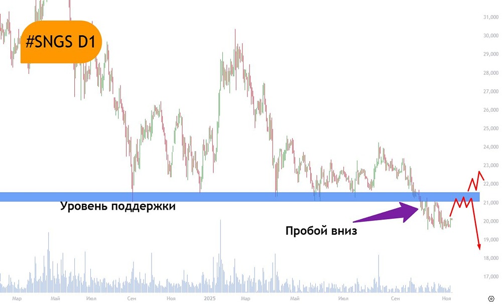 Сохранится ли нисходящий тренд в акциях «Сургутнефтегаза»?