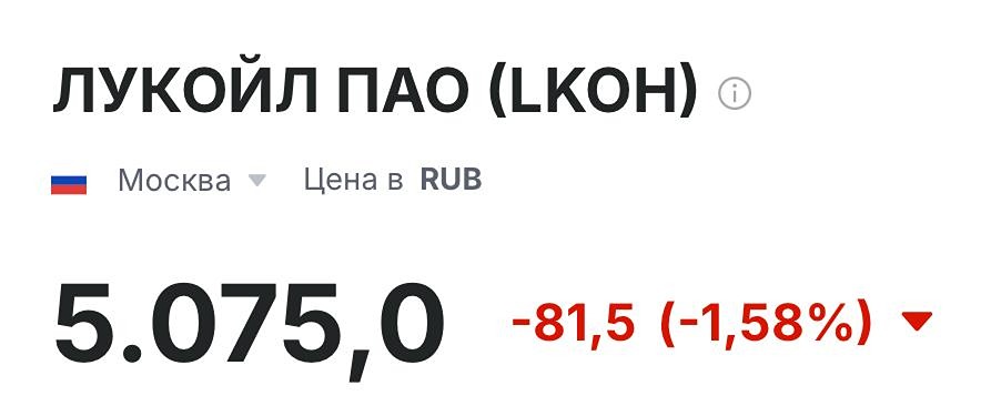 Готов ли Лукойл достичь дна на уровне 4500?