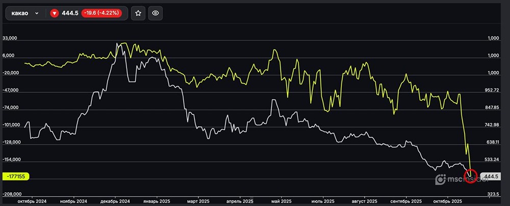 Почему вырос шорт на какао: анализ рекордных показателей?