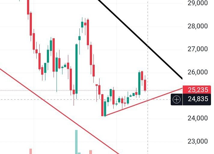Стоит ли покупать акции ММК на уровне 24.835?