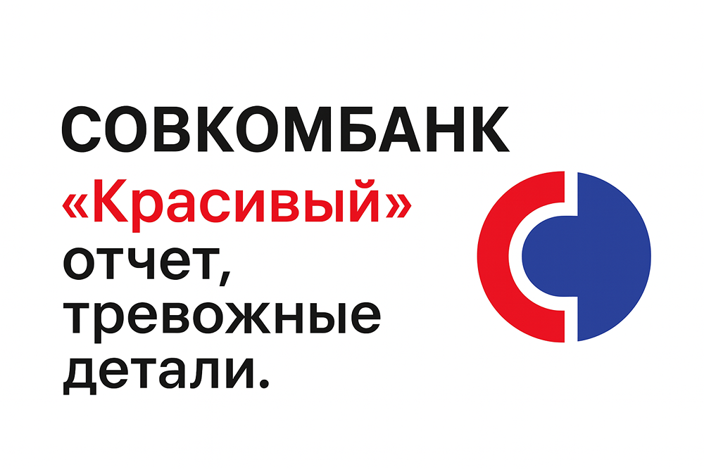 Стоит ли доверять «красивым цифрам» в отчете Совкомбанка?