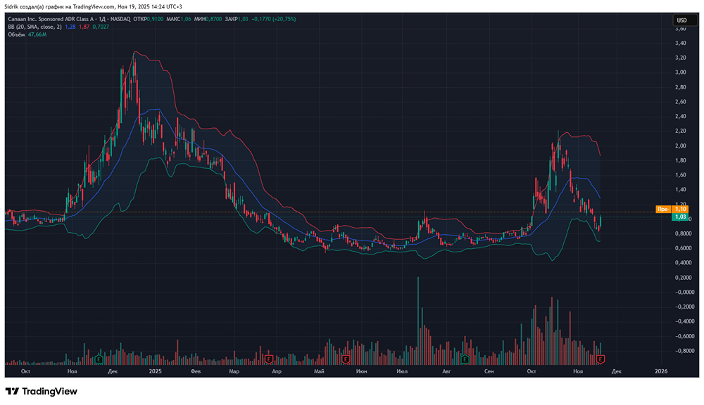 Пора ли рассмотреть акции компании Canaan себе в портфель?