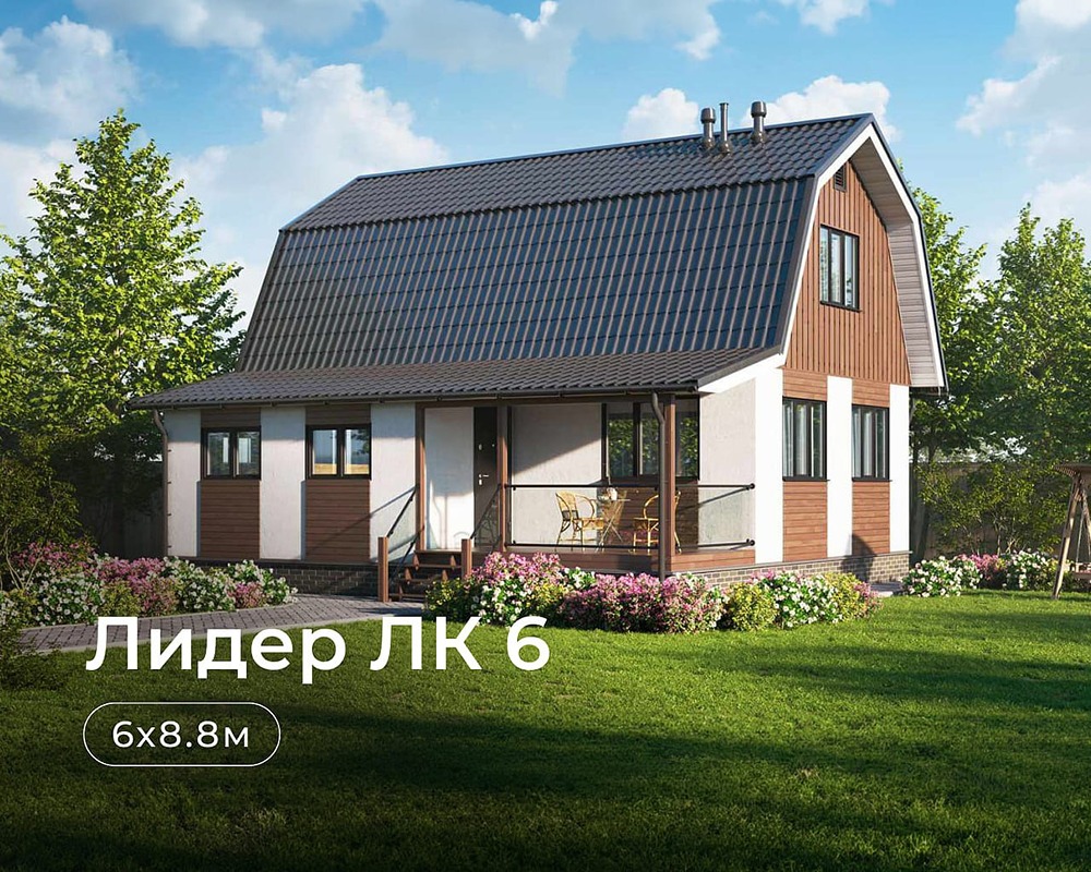 Какие преимущества даёт мансарда в домах «Лидер ЛК»?