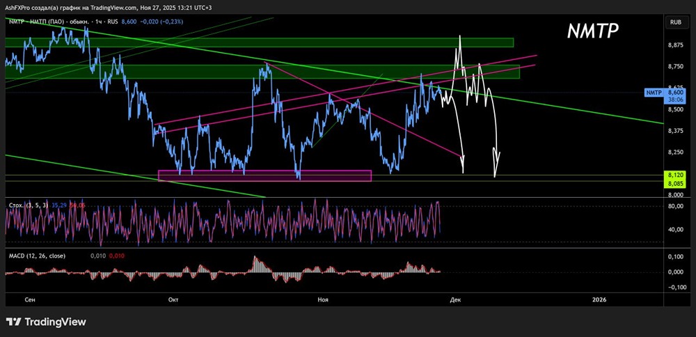 Будут ли корректироваться и падать акции НМПТ до конца 2025 года?