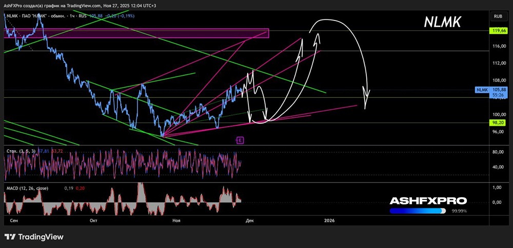 Что ждать от акций НЛМК в ближайшее время?