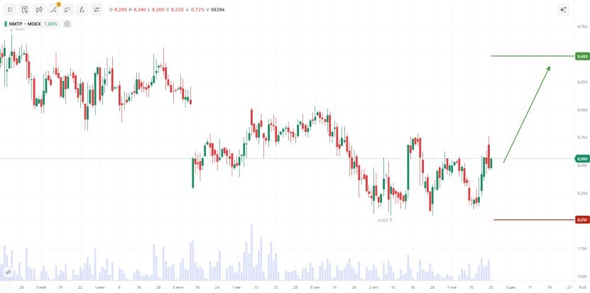 Почему акции НМТП могут вырасти на 10%?