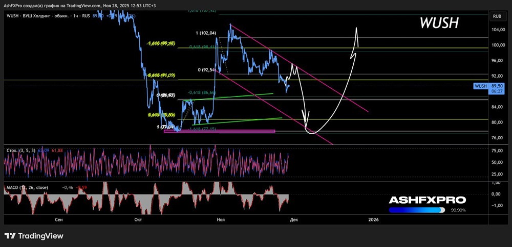 Если шанс на рост у акций ВУШ?