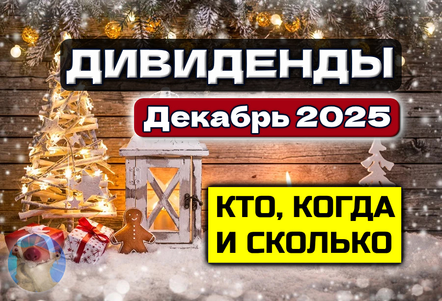 Какие компании заплатят самые высокие дивиденды в декабре 2025?