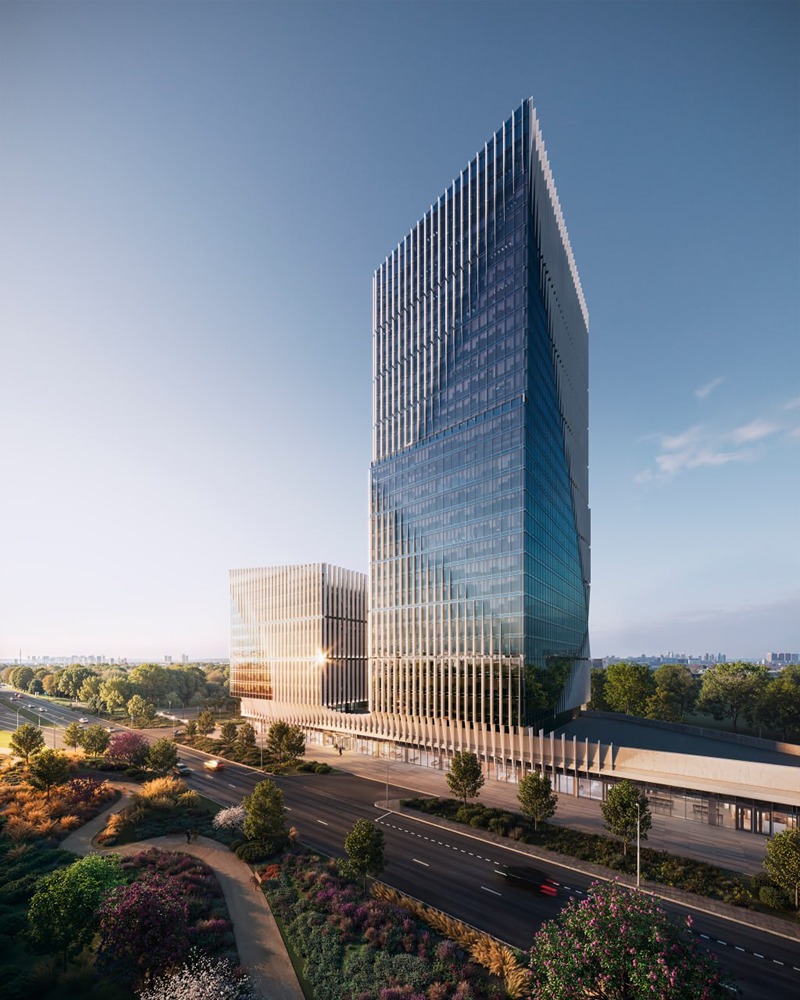 Что строится на Рябиновой улице — новый офисный кластер LINK?
