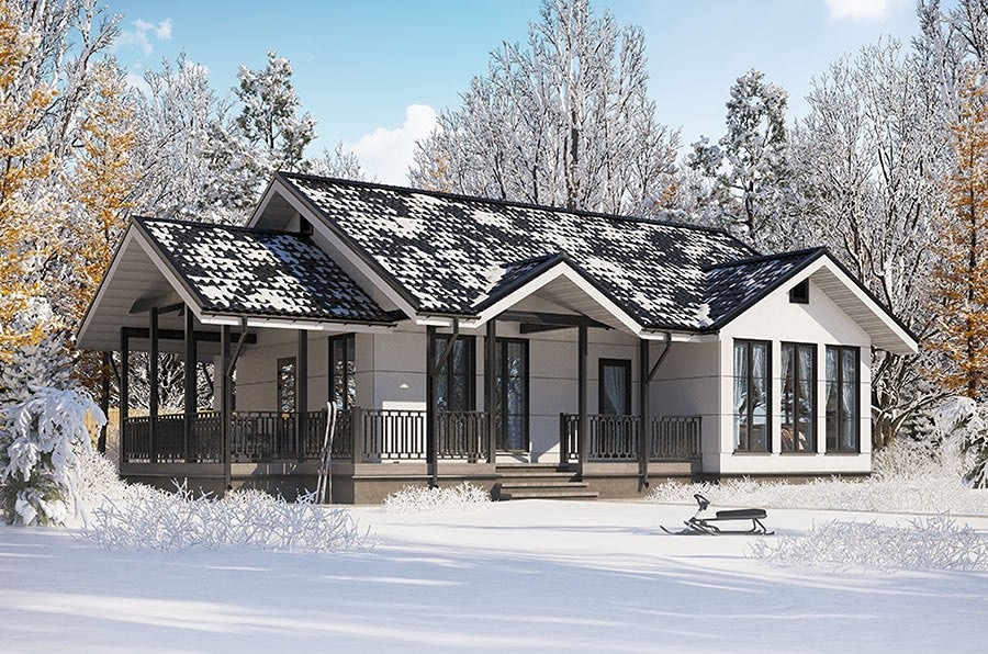Какой проект коттеджа выбрать для небольшой семьи: обзор серии «Песня»?