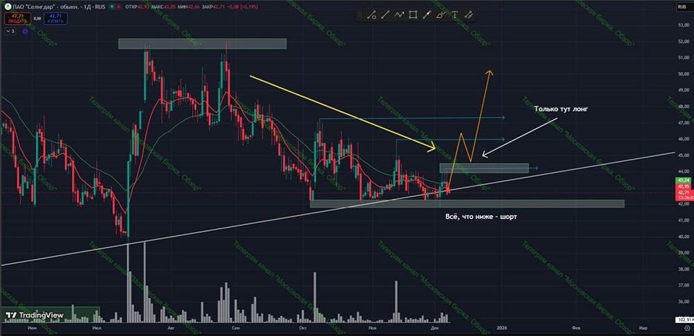 Акции Селигдар в нисходящем тренде: стоит ли шортить?