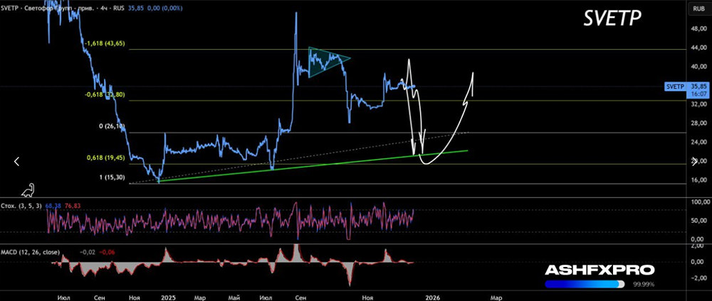 Стоит ли ждать коррекцию в акциях «Светофор»?