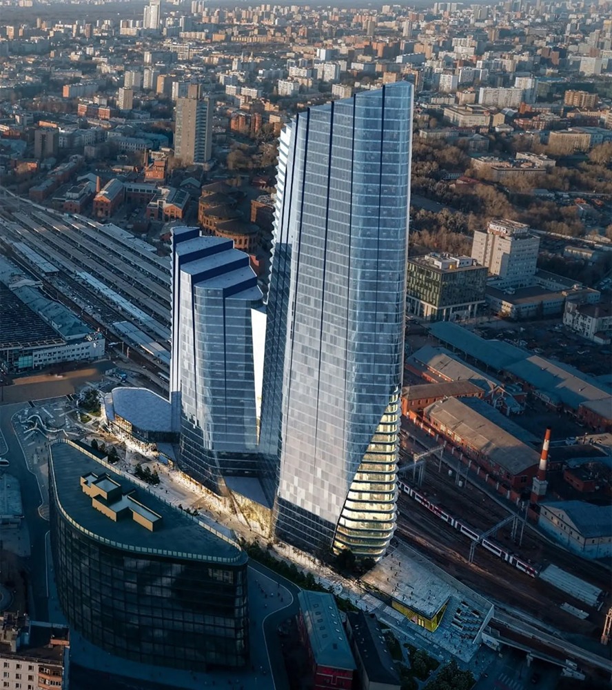 Какие два офисных объема построят у Курского вокзала и закроют ли вид Чкалову?