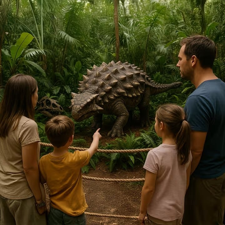 Можно ли сфотографироваться с динозаврами в Дубае 2026?