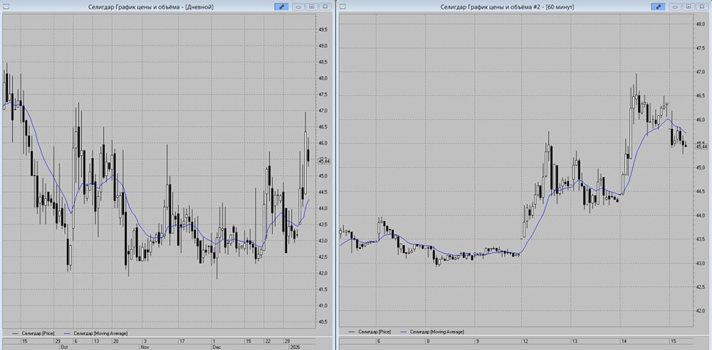 Анализ акций Селигдара: цели снижения и точки входа в шорт