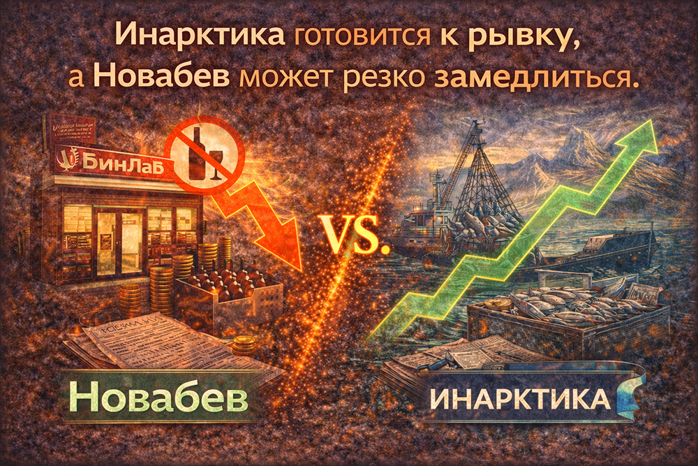 Кого выбрать в долгосрочный портфель: Новабев или Инарктика?