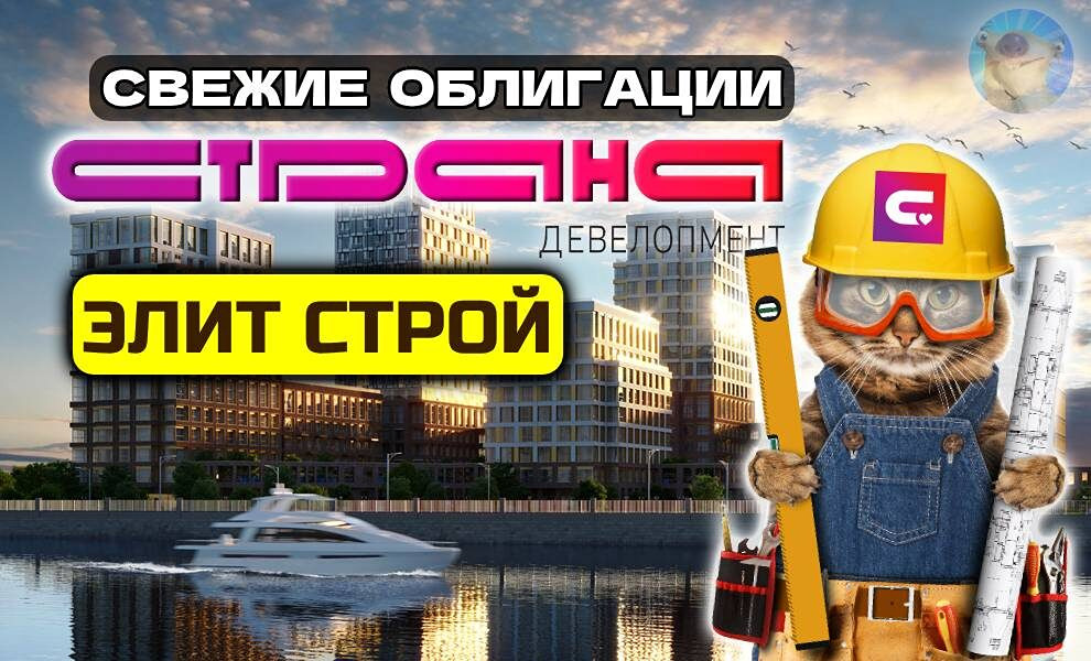 Облигации Страны Девелопмент: доходность 25,5% при высокой долговой нагрузке