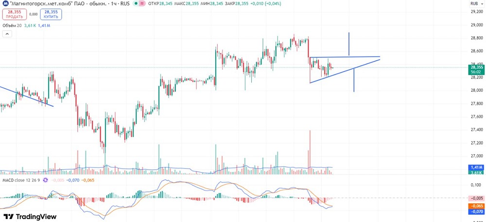 Как торговать акциями ММК: анализ точек входа и целевых уровней