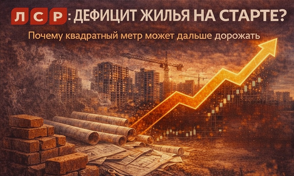 ЛСР раскрывает карты: что происходит на рынке жилья d 2026 году