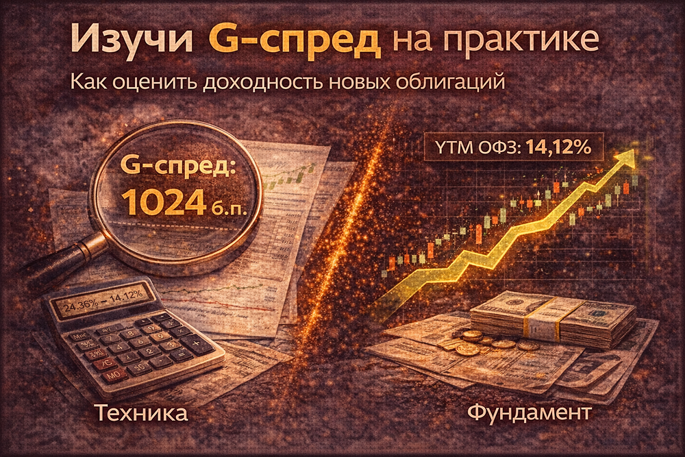 Как правильно рассчитать G-спред при инвестировании в облигации?